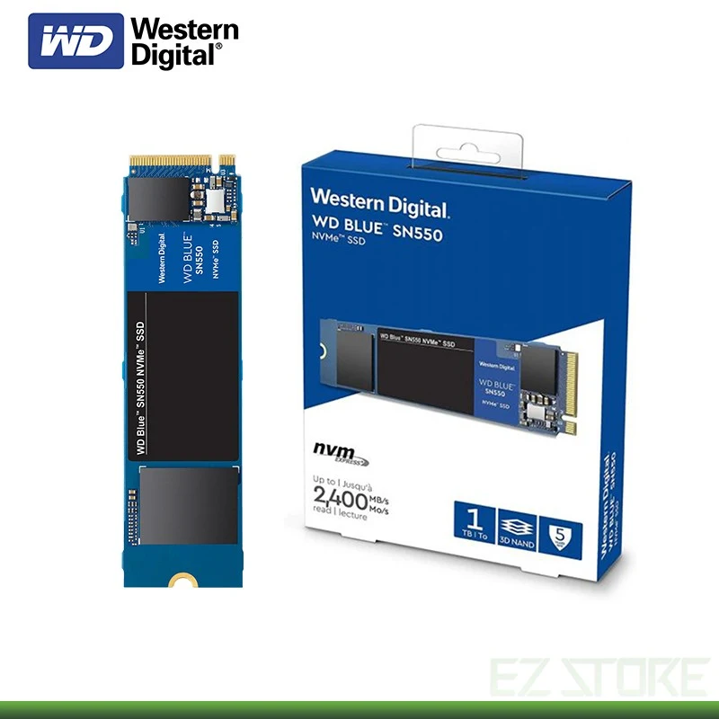 WD Blue SN550 500GB M.2 NVMe SSDPCパーツ