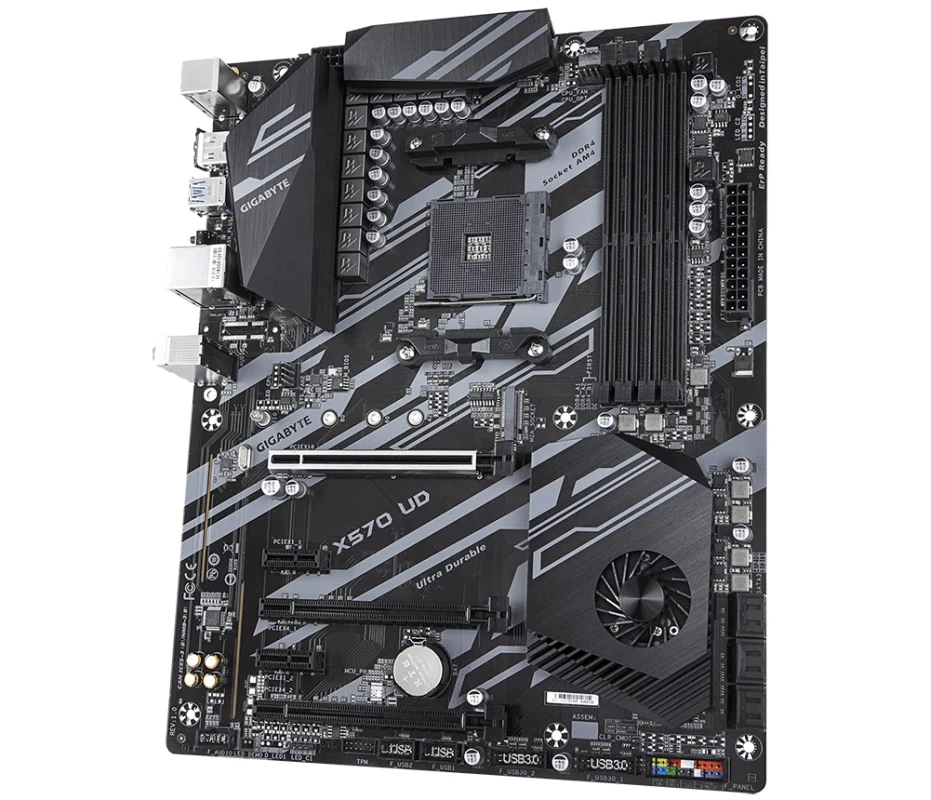 Placa Base Gigabyte X570 Ud Para Procesador Amd Ryzen Am4 Pcie 4 0 Ddr4 Computadores Gamer