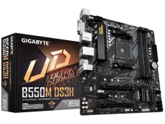   Board Gigabyte B550M DS3H AMD AM4 Chipset B550 PCIe 4.0 mATX Colombia