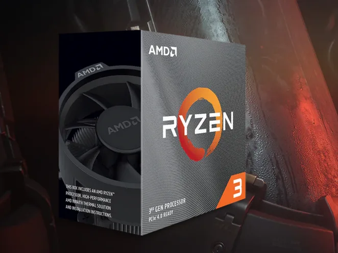 Procesador AMD AM4 tercera generación RyZen 3 3100 3.9 ghz  ryzen3 3100 4 nucleos 8 hilos para pc gamer AMD 