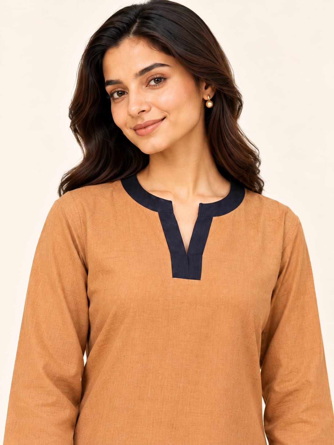 kurta in Clay, view 6