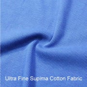 Navy Blue Supima Cotton UNISEX Half Sleeve Premium T-Shirt thumbnail 5