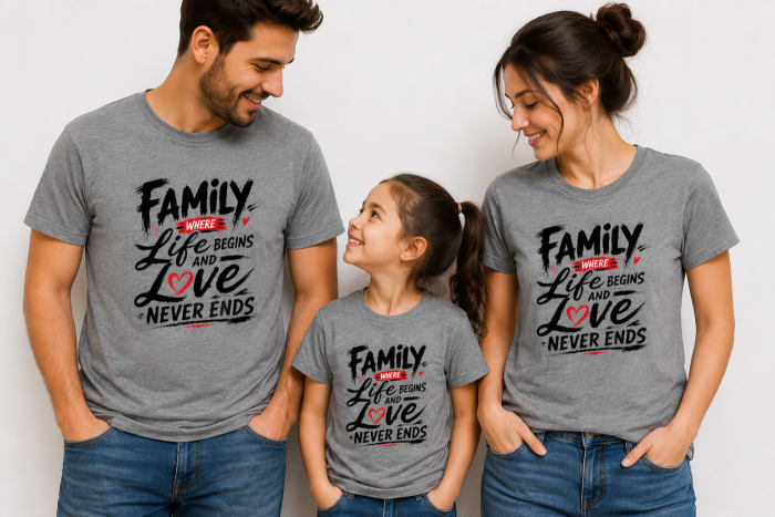 Grey Customized Half Sleeve Men's Cotton T-Shirt product image