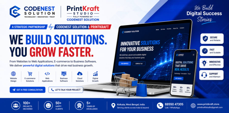 E-commerce Solutions hero image