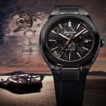 Casio Edifice Automatic Carbon Watch EFK-200XPB-1DR Dial & Case Finish - Authentic Casio Watch Bangladesh