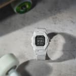 Casio G-SHOCK White Digital Bluetooth Watch GD-B500-7D Dial & Case Finish - Authentic G-SHOCK Watch Bangladesh
