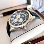 Casio Enticer Black Leather Watch MTP-E318L-1BV Photo 6 - Original Casio Watch - Watch 24 BD
