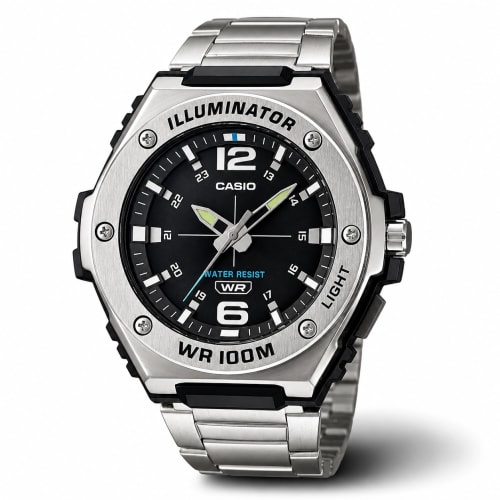 Casio Youth Men's Analog Stainless Steel Watch MWA-100HD-1AV | Authentic Casio Watch BD Casio Youth Men's Analog Stainless Steel Watch MWA-100HD-1AV - 100% Original Casio Watch in Bangladesh - Watch 24 BD