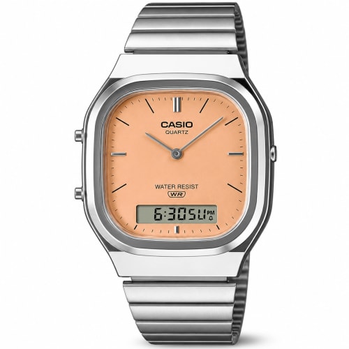 Casio Vintage Unisex Analog Digital Watch AQ-240E-4A | Authentic Casio Watch BD Casio Vintage Unisex Analog Digital Watch AQ-240E-4A - 100% Original Casio Watch in Bangladesh - Watch 24 BD