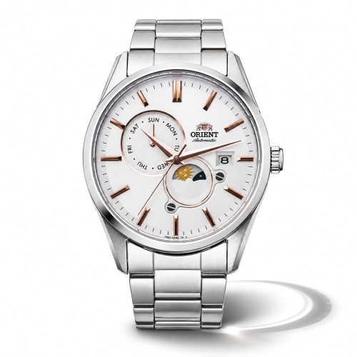 Orient Contemporary Automatic Sun & Moon Watch RA-AK0306S | Authentic ORIENT Watch BD Orient Contemporary Automatic Sun & Moon Watch RA-AK0306S - 100% Original ORIENT Watch in Bangladesh - Watch 24 BD