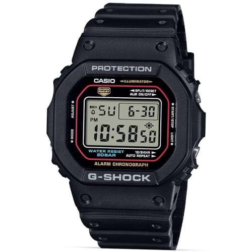 Casio G-Shock Classic Square Digital Black Dial Watch DW-5600RL-1DR | Authentic Casio Watch BD Casio G-Shock Classic Square Digital Black Dial Watch DW-5600RL-1DR - 100% Original Casio Watch in Bangladesh - Watch 24 BD