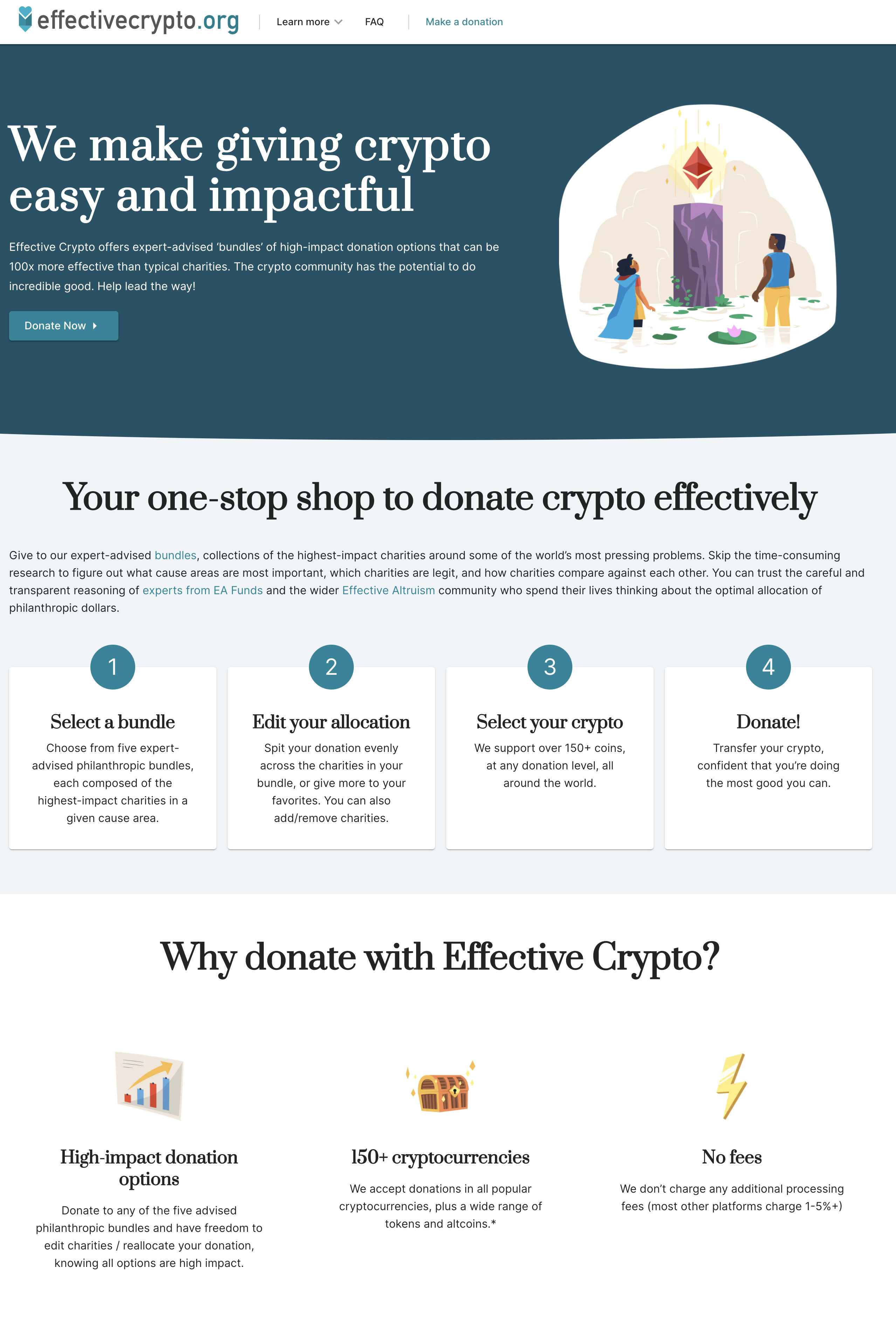 Announcing EffectiveCrypto.org, powered by EA Funds — EA Forum