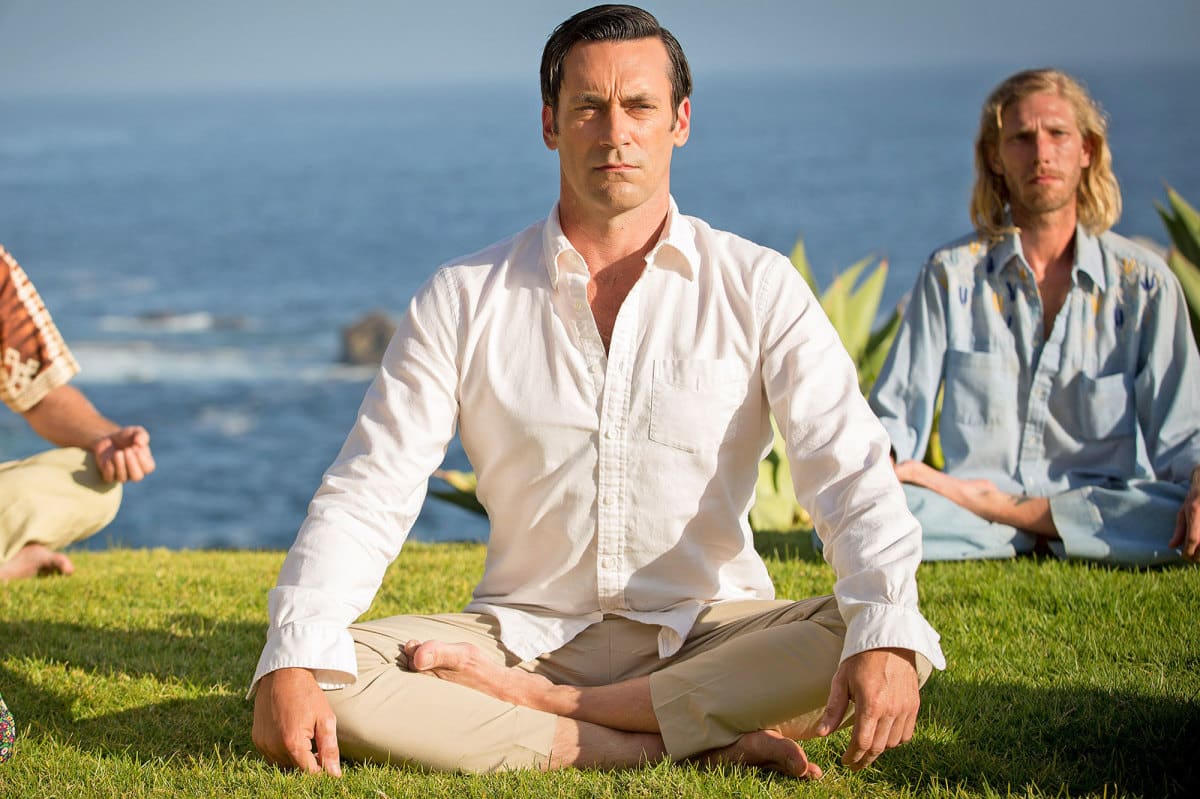 Don Draper meditating