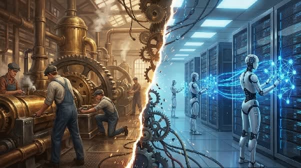 An interactive toy model for exploring AI's effect on the labour market ...