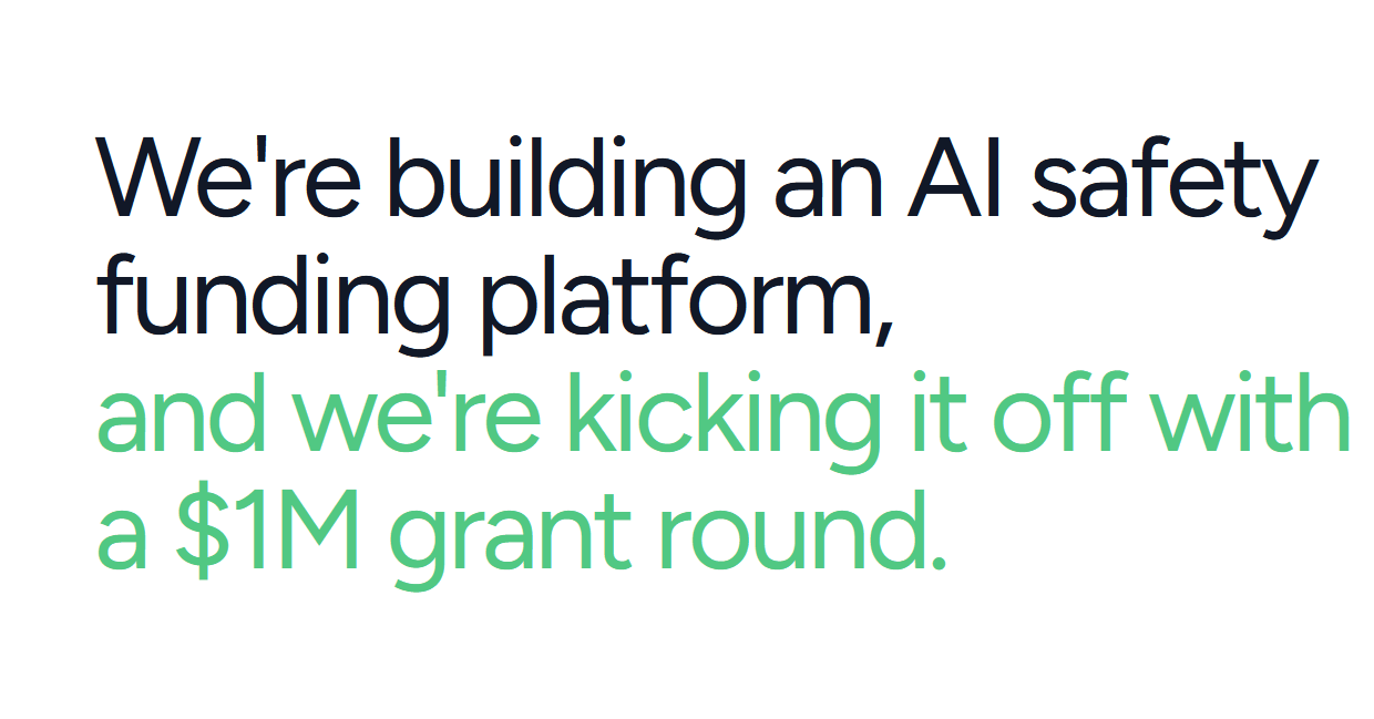 We're building grantmaking.ai - public funding infrastructure for AI safety