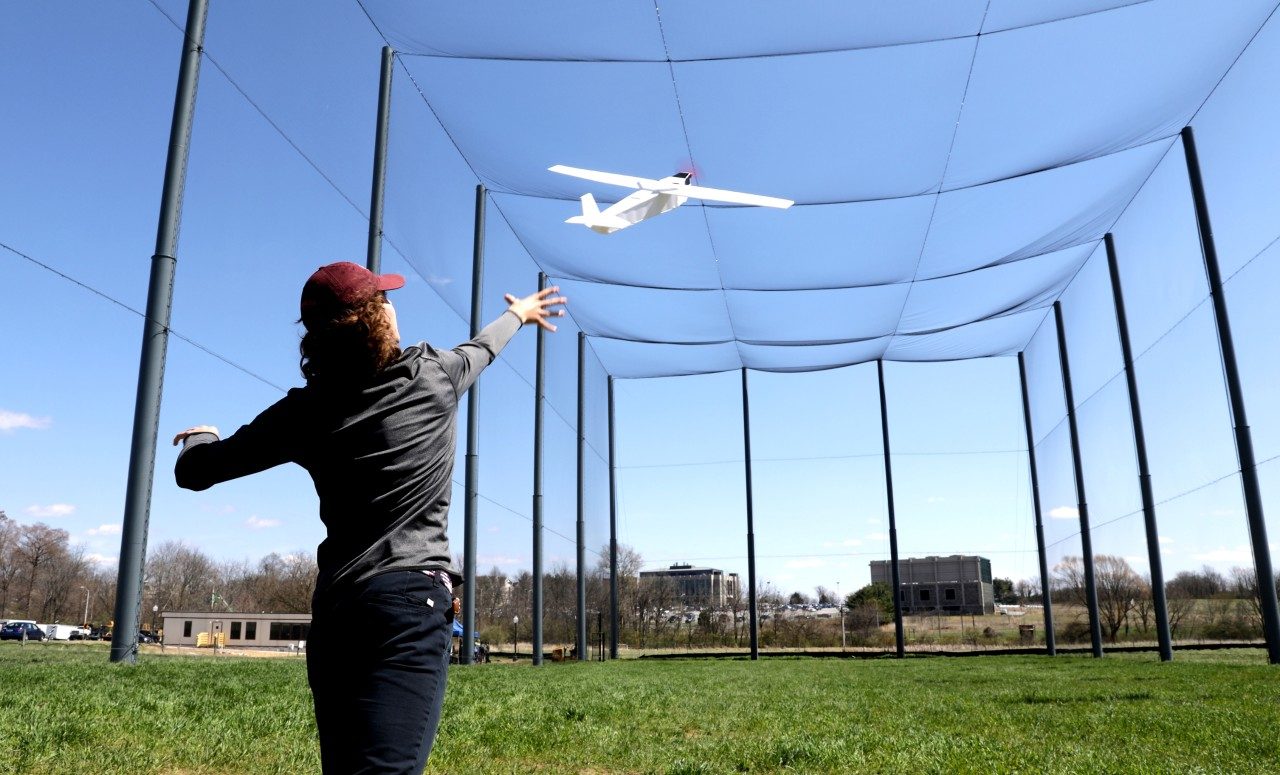 At 85 feet, the net's the limit: Virginia Tech Drone Park officially open |  VTx | Virginia Tech