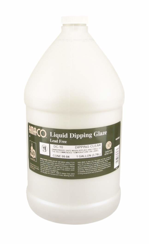 Low Fire Liquid Dipping Glaze, Clear DC-10