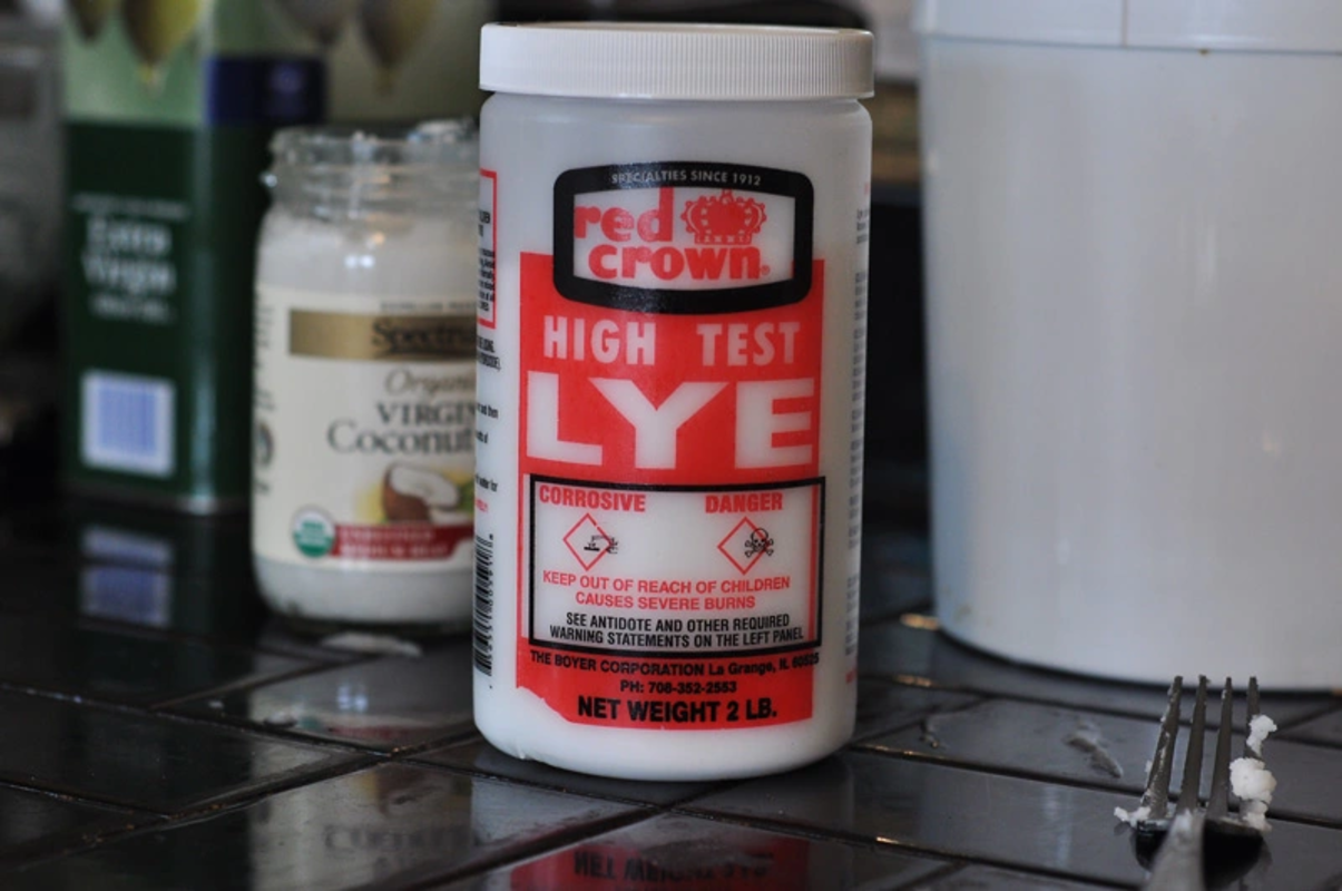 Lye (sodium hydroxide)