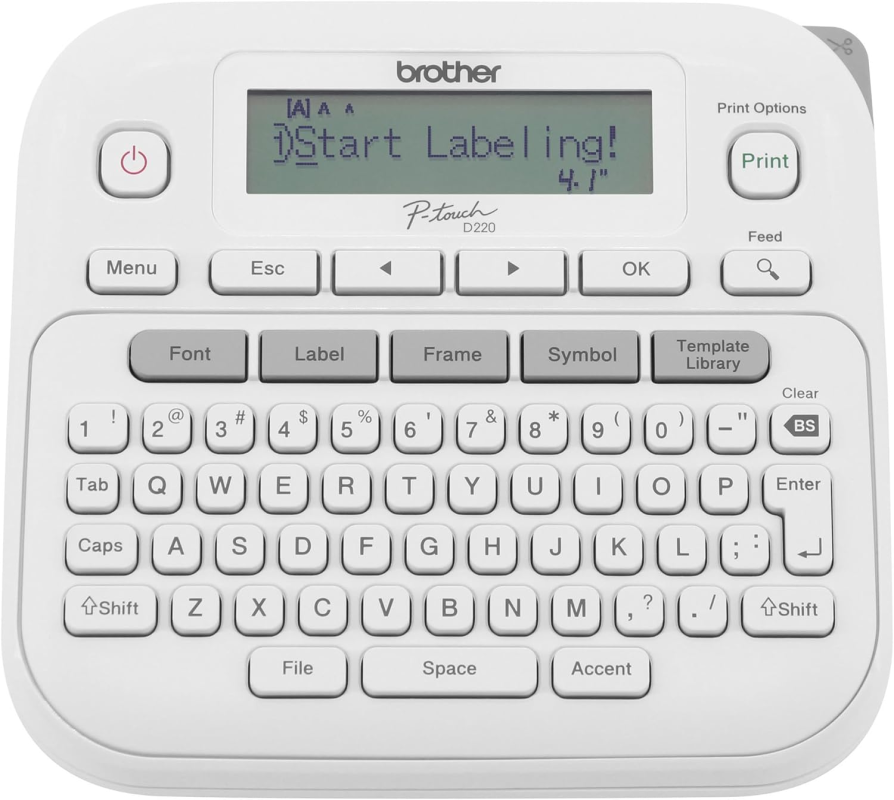 Brother P-Touch PTD220 Home/Office Everyday Label Maker