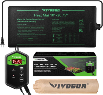 Seedling Heat Mat and Digital Thermostat