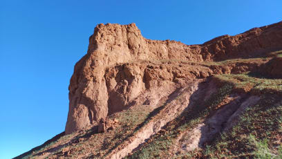 Včera jsme ještě vyrazili na výlet do fosilních rudých dun...několik milionů let starých...náročný výlet, ale velmi stál za to...to jsou emotivní pohledy a nálady