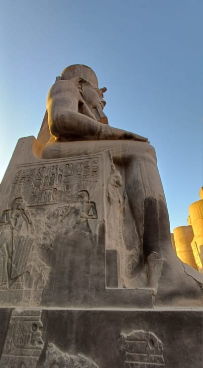 Sochy patří především faraonu Ramsesi II.