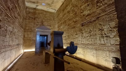 Svatyně boha Hora s bárkou