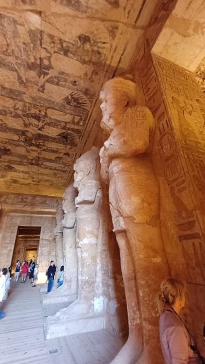 Nejprve se díváme na Ramsesův chrám