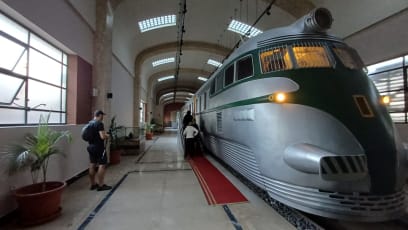 Prohlídka královského vláčku z roku 1943: král tam odpočíval i pracoval