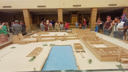 Mapa komplexu, jak vypadal