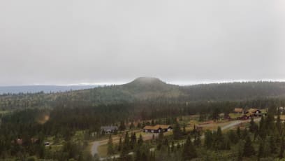 Jen tak z okna fotím krajinu, protože je prostě nádhernáaaaa!