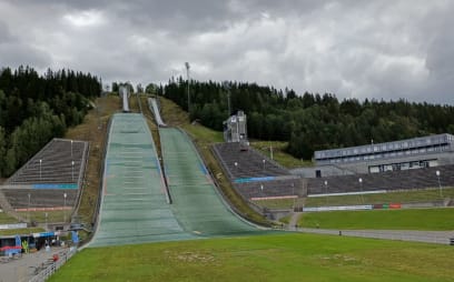 Skokanské můstky v Lillehammeru