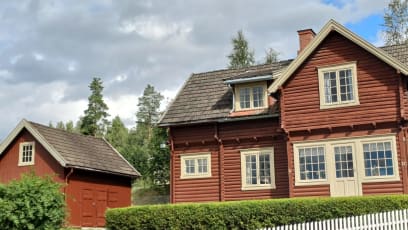 My jsme šly nejprve do moderní doby, takže takové domy v Norsku normálně fungují
