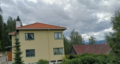 Rodný dům současné královny Sonji ...patřila do měšťanské rodiny