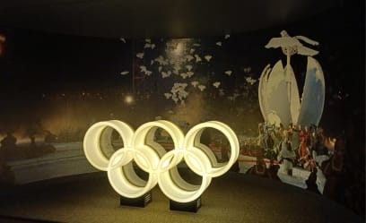 Muzeum olympiády v Lillehammeru ...moc dobře udělané...pamatuju si, že dle převažujícího názoru (mám stejný!) to byla nejkrásnější zimní olympiáda