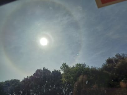 A takovýto úkaz duhy jsem nikdy neviděla...hmmm...že by mimozemšťani?