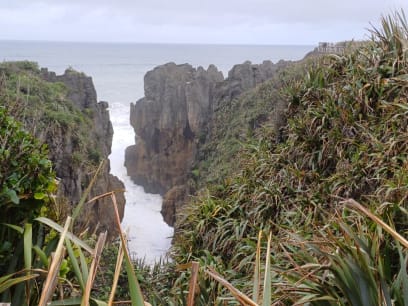 Nebe se smilovalo...sice bez slunce, ale i bez mlhy a deště! Pancake Roque...úúúžasnééé! 😃