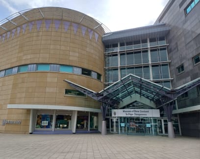 Následně světově uznávané muzeum Te Papa Tongarewa..opravdu stálo za to...včetně toho, že jsme si vyzkoušeli otřesy zemětřesení