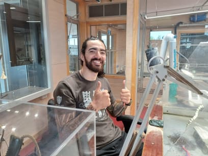 Pak byla řezbářská dílna...opravdu, nikoliv fake