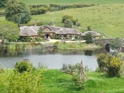 A na závěr jsme dostali cider v hobití hospodě!