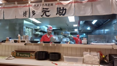 My jsme večeřely v restauraci specializované na ramen ...stojí se tam na to fronta a opravdu nejlepší ramen, který jsem jedla...