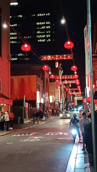 Večerní procházka po Chinatown