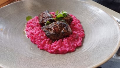 Klokan s rizotem...mňooo mňaaaam!