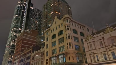 Kombinace viktoriánské architektury a mrakodrapy