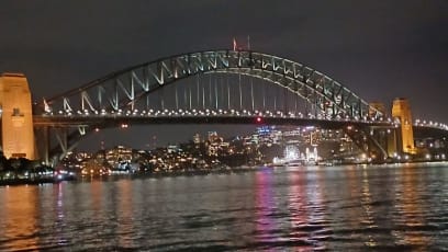 Vracíme se na večeři do přístavu Circular Quaie