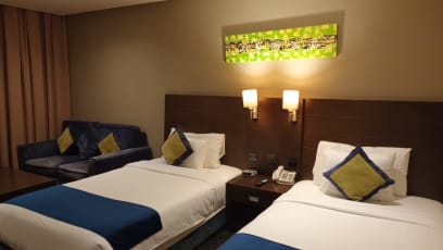 Pokoje normální luxus… ale na únavu super!