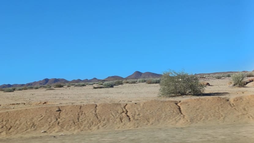 Národní park Ais Ais: pramení tu termální vody, je to nejnižší část Fish River C.