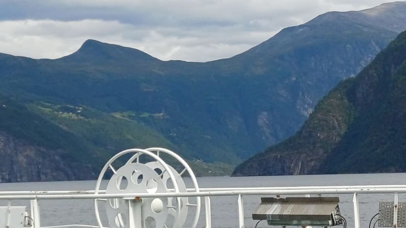 Krátký trajekt ... to mě stále ještě baví