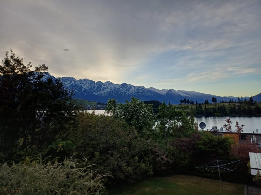 Dobré ráno nad jezerem