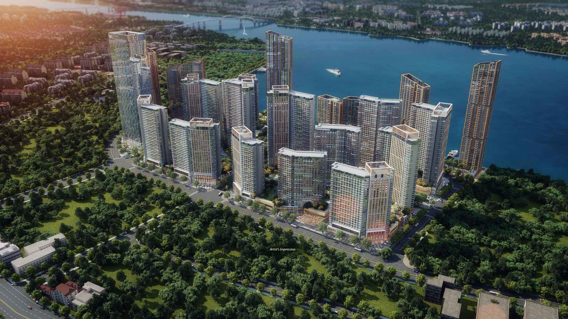 Mandani Bay Quay Masterplan